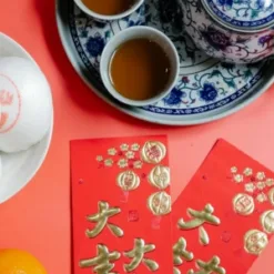 Five Blessings Tet Gift Basket